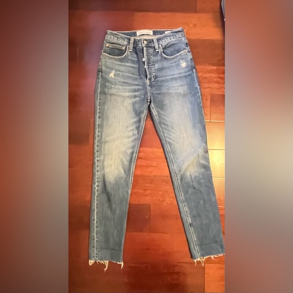 Denim Forum Yoko High Rise Slim Jeans - Picture 2 of 5